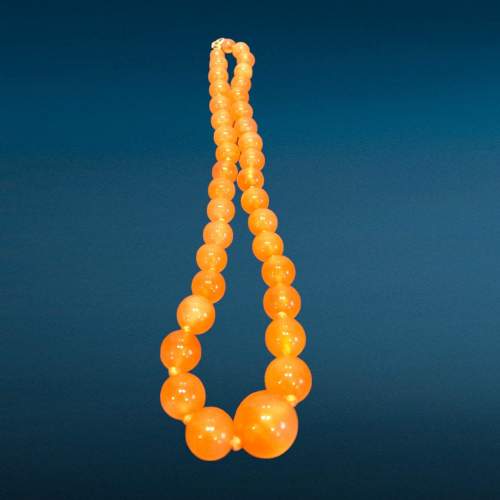 9ct Gold Carnelian Necklace image-2