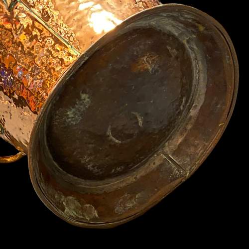 Victorian Copper Helmet Coal Scuttle image-6