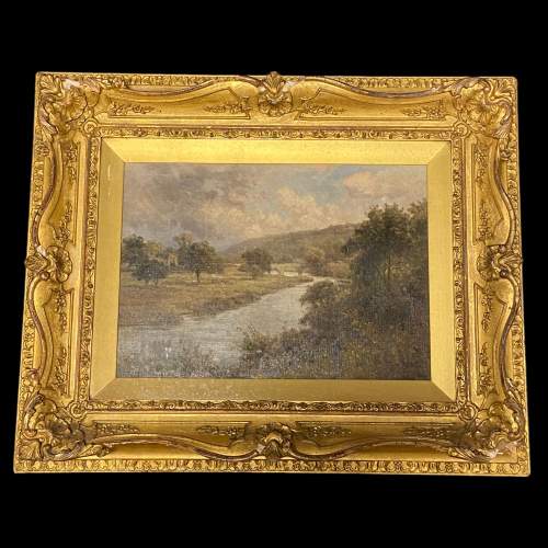 Edward Henry Holder Countryside Landscape Painting image-1
