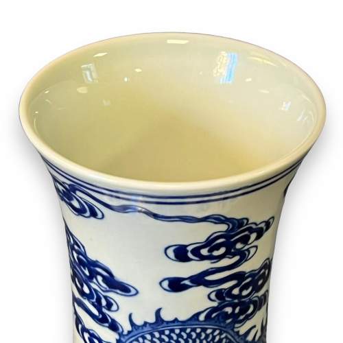 Chinese Export Hand Painted Porcelain Bottle image-2