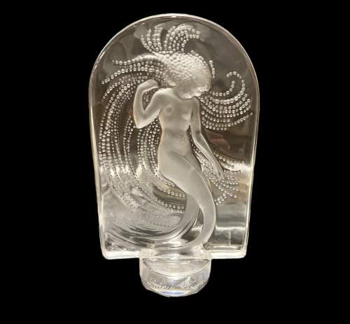 Signed Lalique Naiades Cachet Paperweight image-3