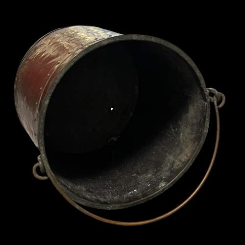 19th Century Riveted Copper Bucket image-3