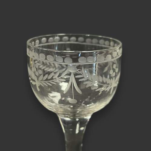 Early 19th Century Port Glass image-2