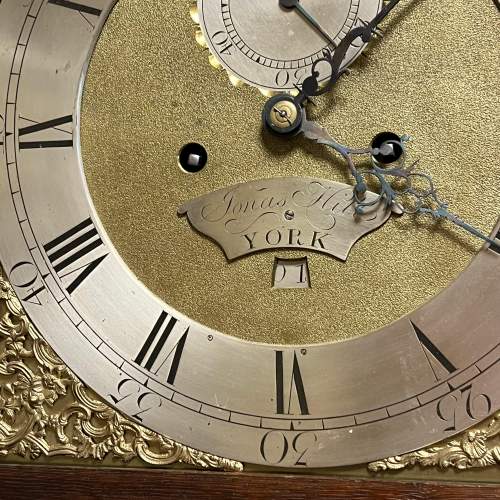 18th Century Honey Oak Yorkshire Longcase Clock image-4
