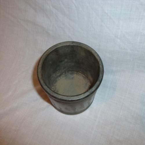 Oriental Bronze Brush Pot with Character Marks image-3