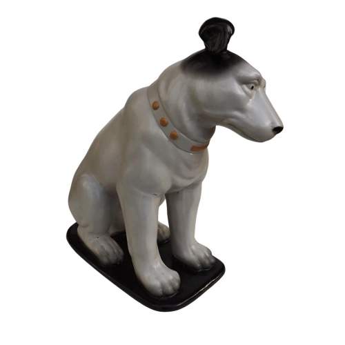 1930s RCA HMV Advertising Large Ceramic Nipper the Dog image-2