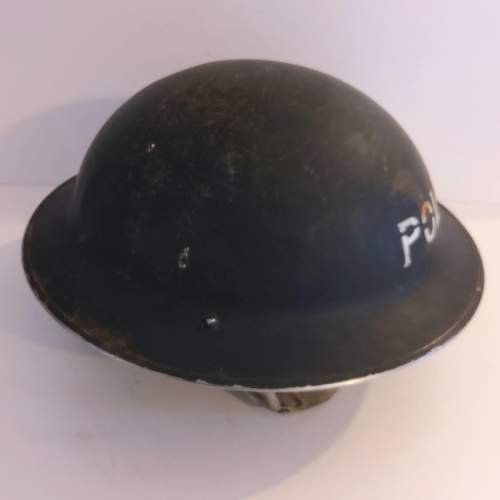 WW2 Brodie Police Helmet image-3