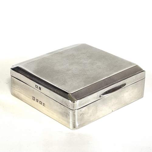 Mid 20th Century Silver Cigarette Box image-1