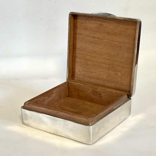 Mid 20th Century Silver Cigarette Box image-4