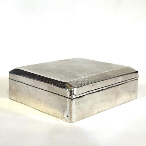 Mid 20th Century Silver Cigarette Box image-5