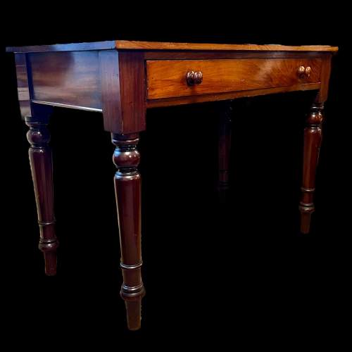 Late 19th Century Mahogany Side Table image-1