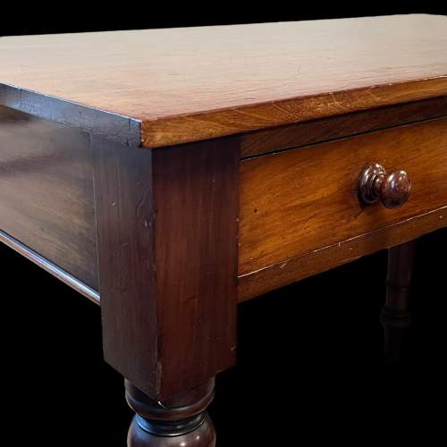 Late 19th Century Mahogany Side Table image-2