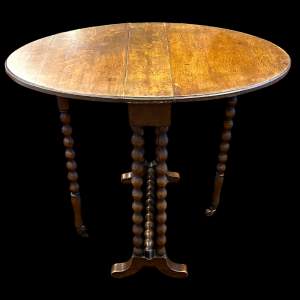 Late Victorian Oak Sutherland Table