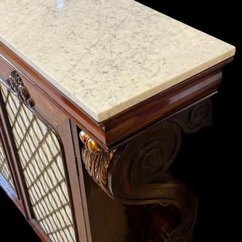 19th Century Rosewood Marble Topped Chiffonier image-4