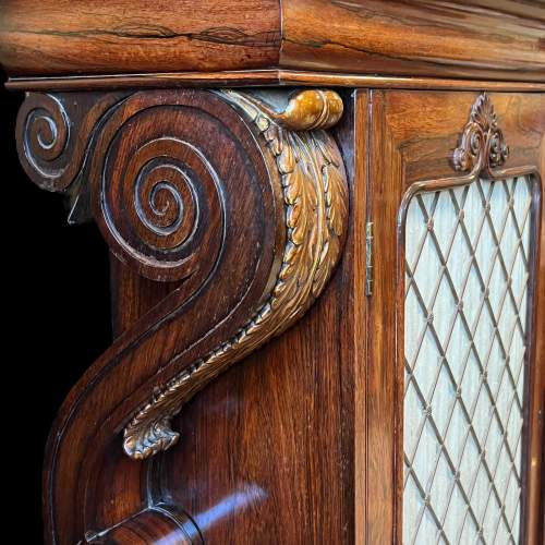 19th Century Rosewood Marble Topped Chiffonier image-5