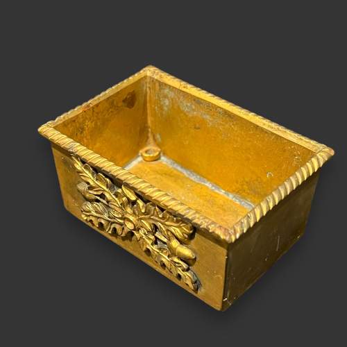 19th Century Gilt Bronze Desk Box with Stag Figure image-5