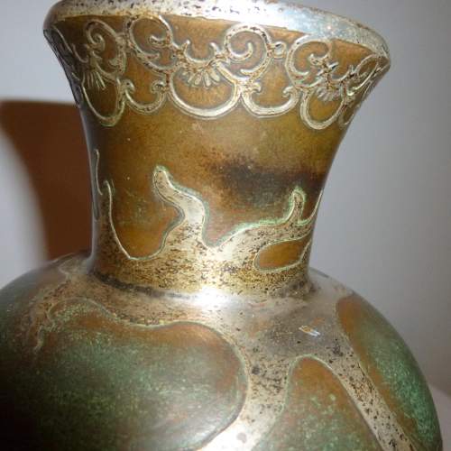 A WMF  Metal Vase by Paul Haustein image-5