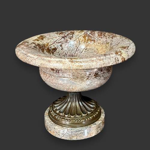 19th Century French Grand Tour Marble Tazza image-1