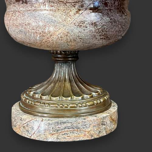 19th Century French Grand Tour Marble Tazza image-6