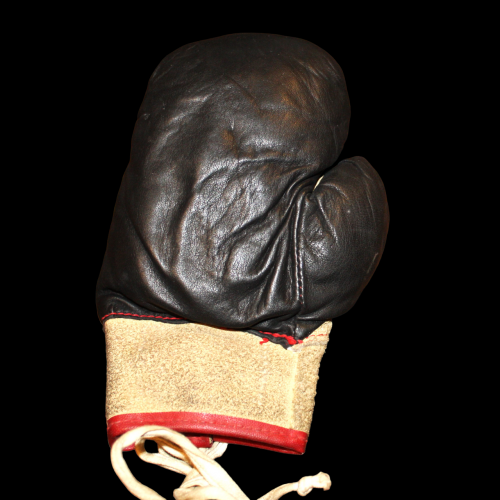 Mid-20th Century Childs Boxing Gloves in Black Kid Leather image-4