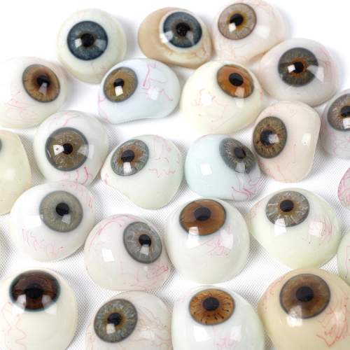 Rare Antique Boxed Set of Prosthetic Glass Eyes image-5