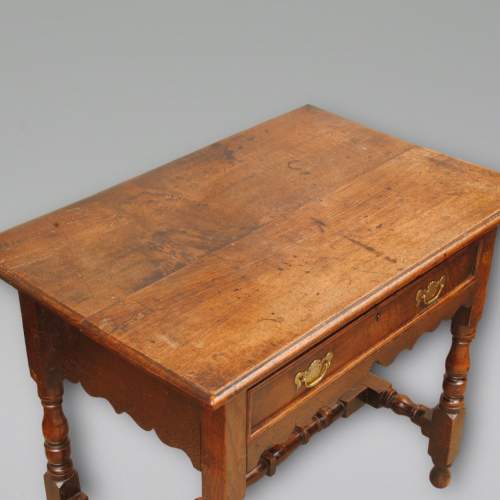 Late 17th Century Oak Side Table image-3