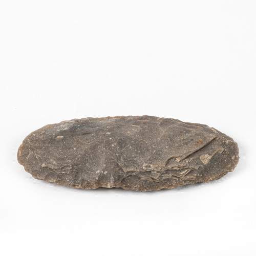 A Neolithic Flint Axe Head image-1