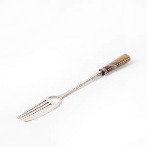 Antique Sterling Silver Amputee's Fork
