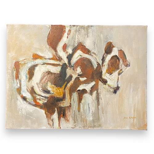 John Kitchen Acrylic on Canvas Painting - Dog image-1