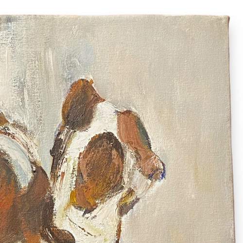 John Kitchen Acrylic on Canvas Painting - Dog image-3