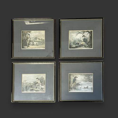 Set of Four Victorian Hand Coloured Lithographs by G.Callon image-1