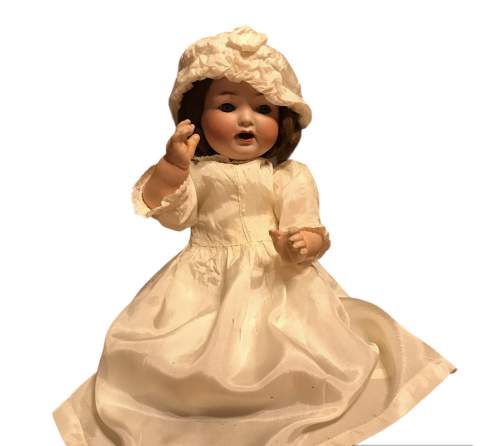 Early 20th Century 19in Heubach Koppelsdorf Bisque-Headed Doll image-1