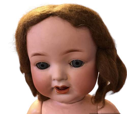 Early 20th Century 19in Heubach Koppelsdorf Bisque-Headed Doll image-4