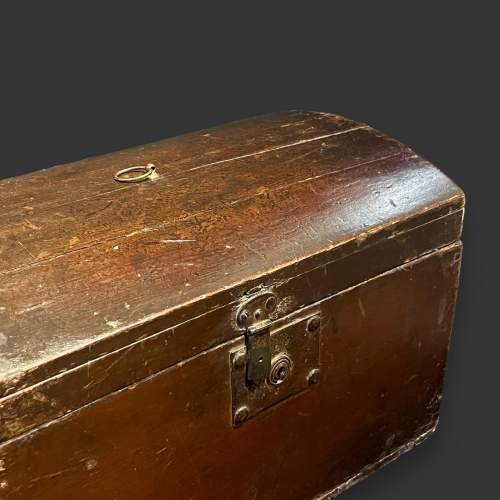 George III Period Small Painted Chest image-3