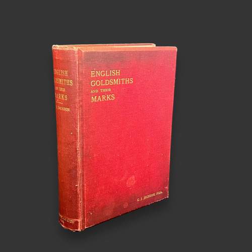 1905 First Edition English Goldsmiths and Their Marks Book image-1