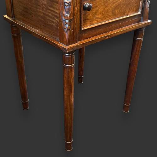 Late 19th Century French Mahogany Bedside Cabinet image-6