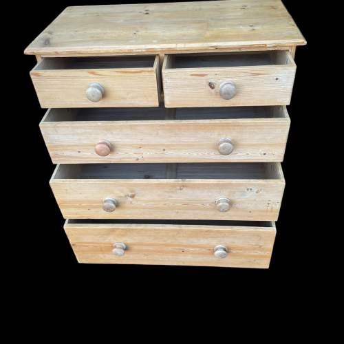 19th Century Pine Chest Of Drawers image-2