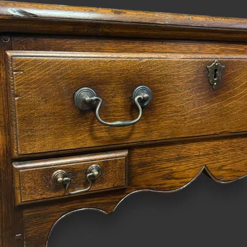 George III Style Oak Dresser with Plate Rack image-6