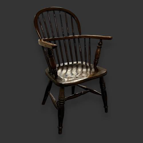 19th Century Lincolnshire Windsor Chair image-1