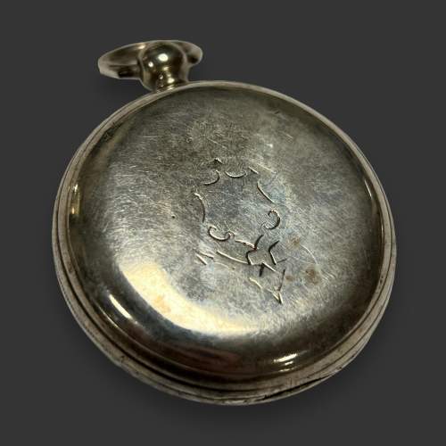 Improved Patent London Silver Pocket Watch image-3