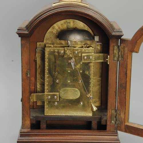 18th Century Mahogany Verge Bracket Clock image-2