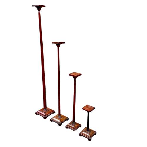 Art Deco Graduated Set of Four Hat Display Stands Circa 1920 image-4