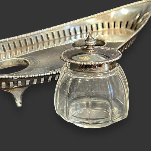 Edwardian Silver Ink Stand image-4
