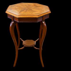 Late 19th Century Specimen Wood Table
