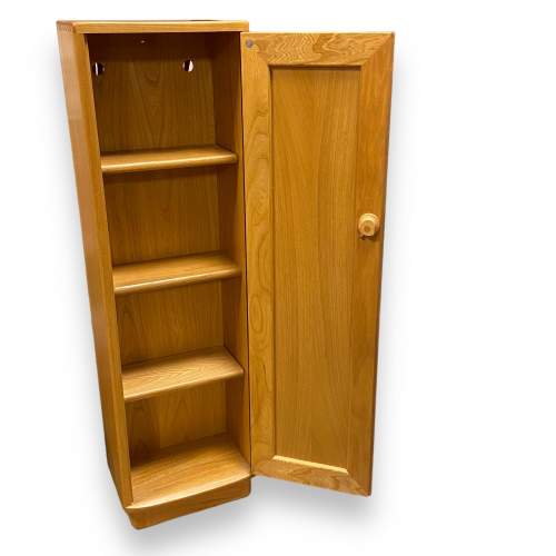 Ercol Blonde Tall Narrow Bookcase image-3