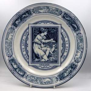 Wedgwood 19th Century Arts & Crafts Banquet - Venison - Dinner Plate