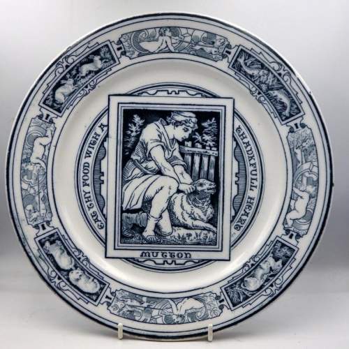 Wedgwood 19th Century Arts & Crafts Banquet - Mutton - Dinner Plate No1 image-1