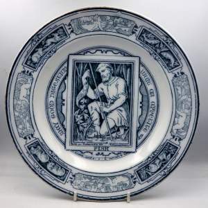 Wedgwood 19th Century Arts & Crafts Banquet - Fish - Dinner Plate
