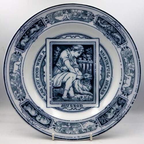 Wedgwood 19th Century Arts & Crafts Banquet - Mutton - Dinner Plate No2 image-1