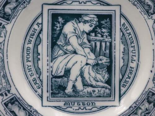 Wedgwood 19th Century Arts & Crafts Banquet - Mutton - Dinner Plate No2 image-2